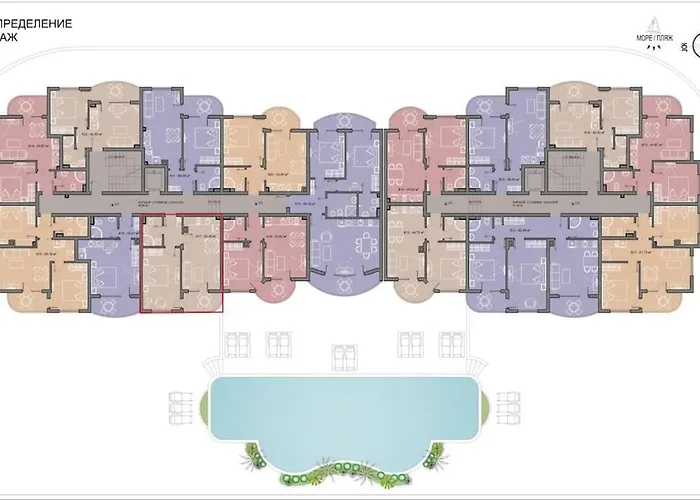 In A Luxurious Complex In Sunny Appartement *